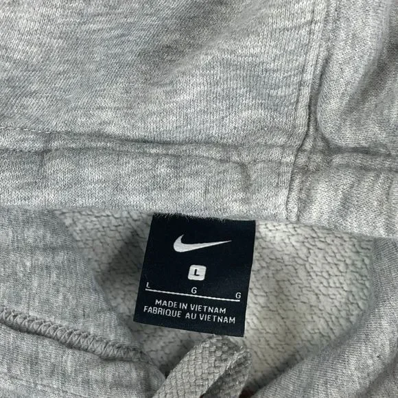 Boston Celtics NIke Hoodie Sweatshirt Mens Large Gray Basketball NBA * - Picture 3 of 9